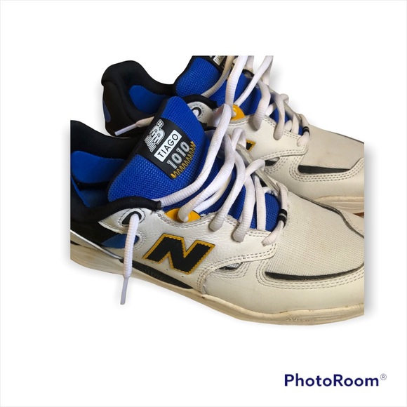 New Balance Other - Men’s new balance Tiago 1010 fuel cell white blue yellow black